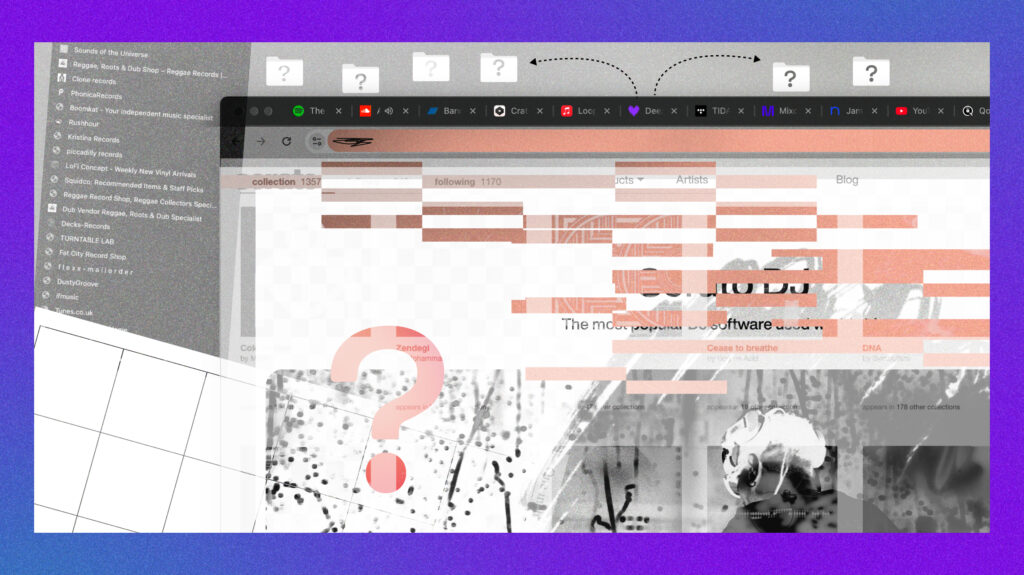Modern music listening experience comprises of browser tab chaos and juggling between various tools and platforms